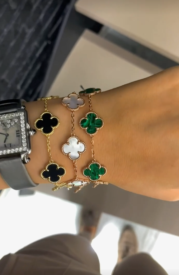 FORTUNE CLOVER BRACELET SET | PROSPERITY